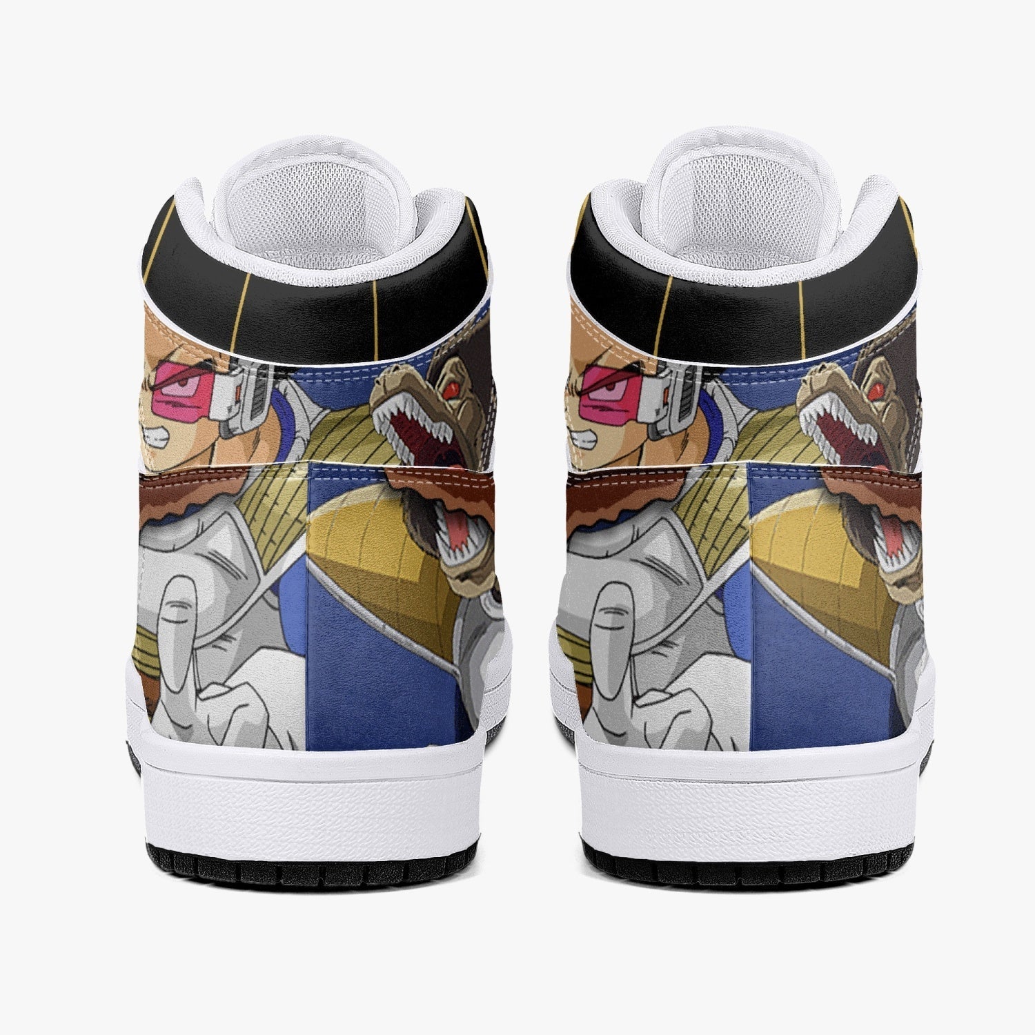 Vegeta and Great Ape Dragon Ball Z Mid 1 Basketball Shoes