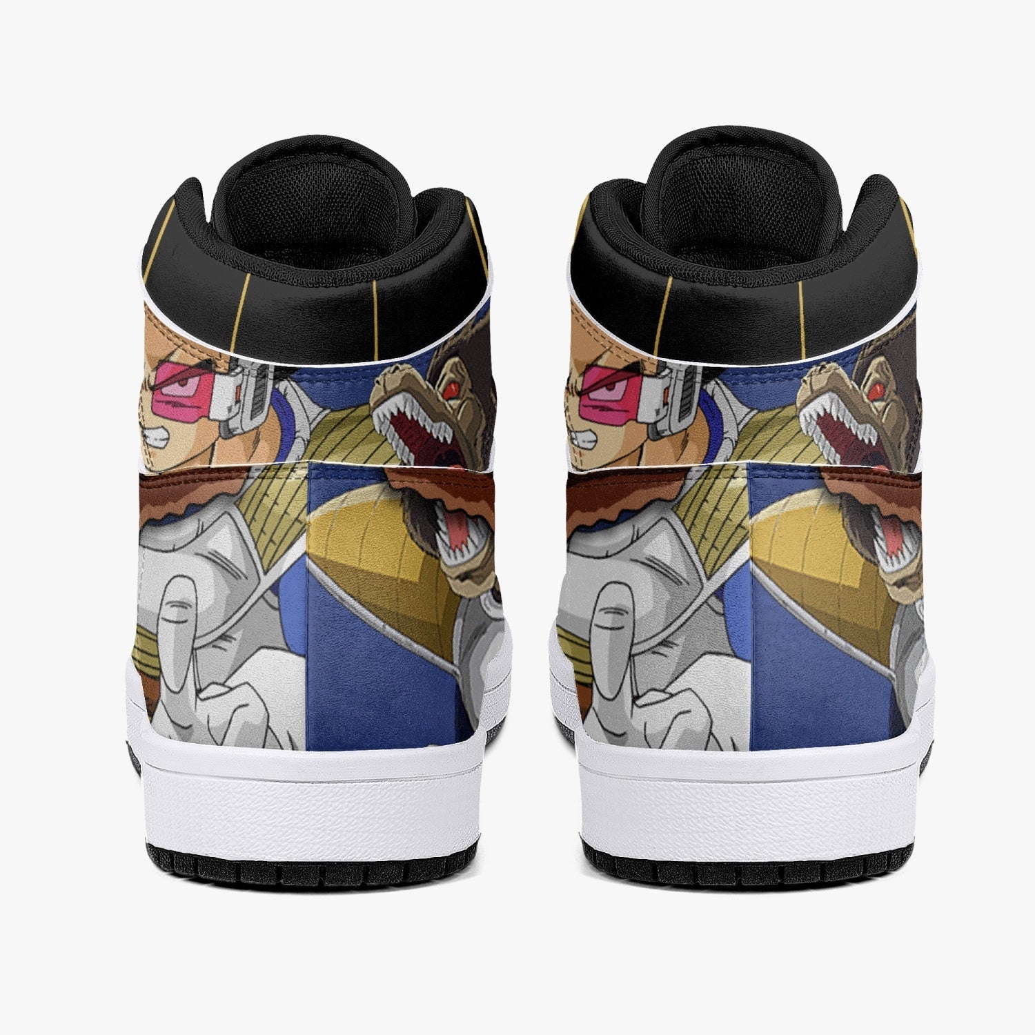 Vegeta and Great Ape Dragon Ball Z Mid 1 Basketball Shoes