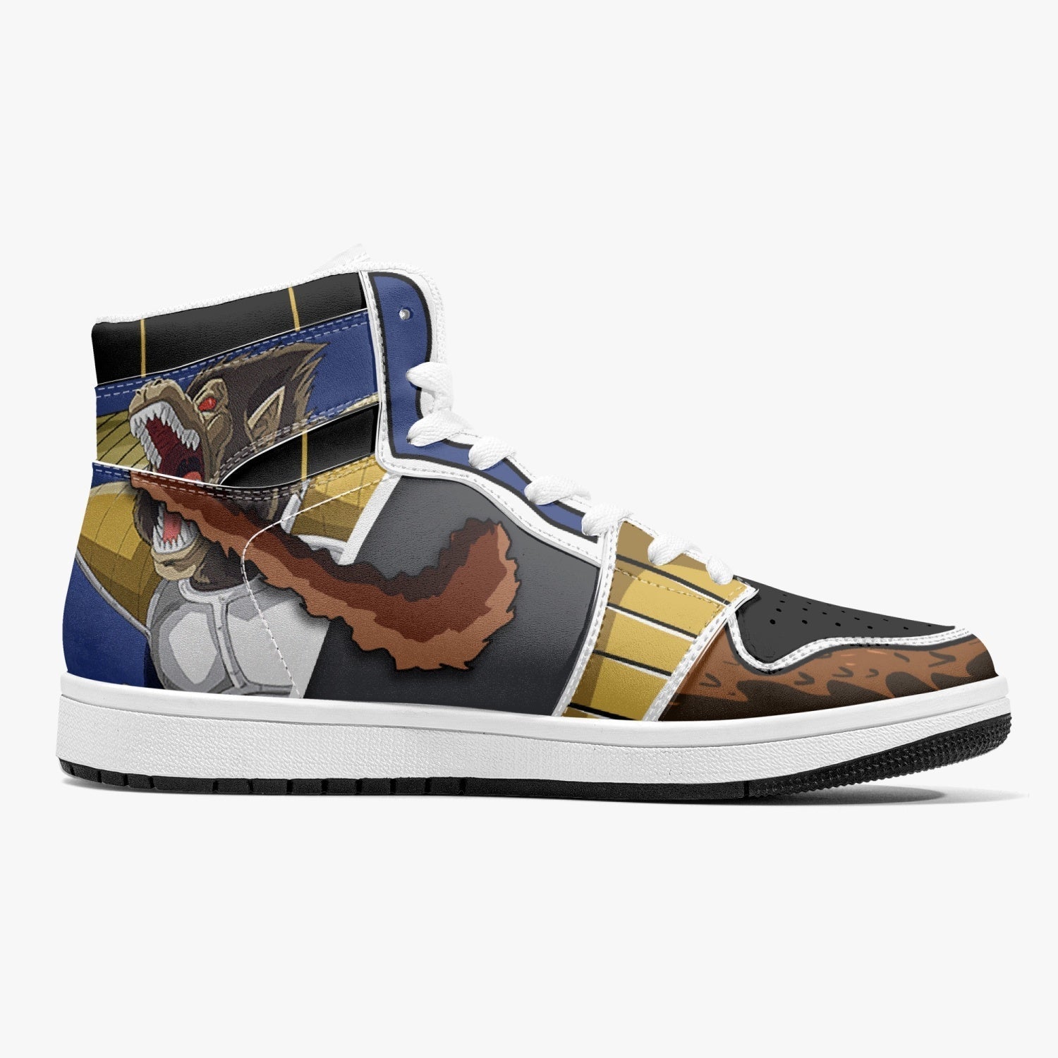 Vegeta and Great Ape Dragon Ball Z Mid 1 Basketball Shoes