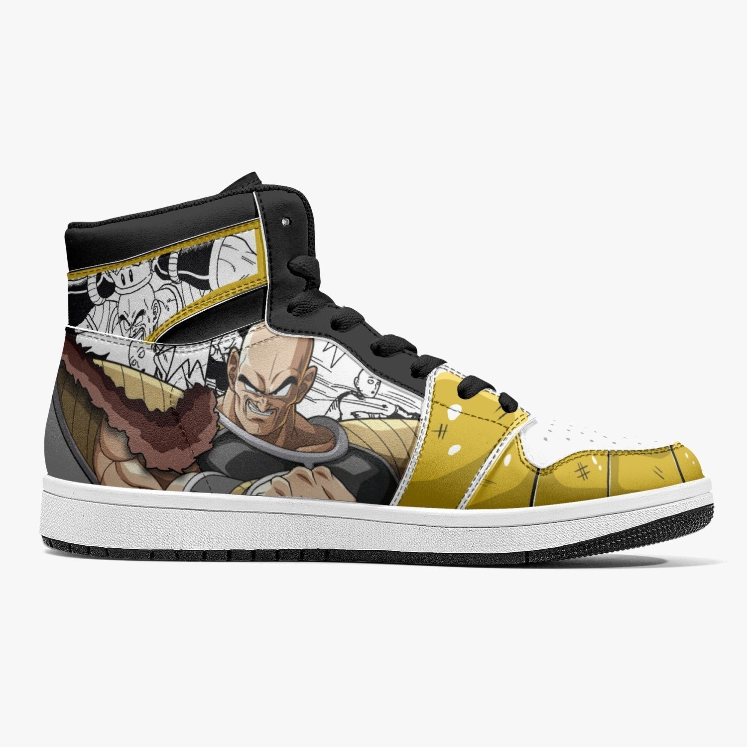 Vegeta and Nappa Dragon Ball Z Mid 1 Basketball Shoes