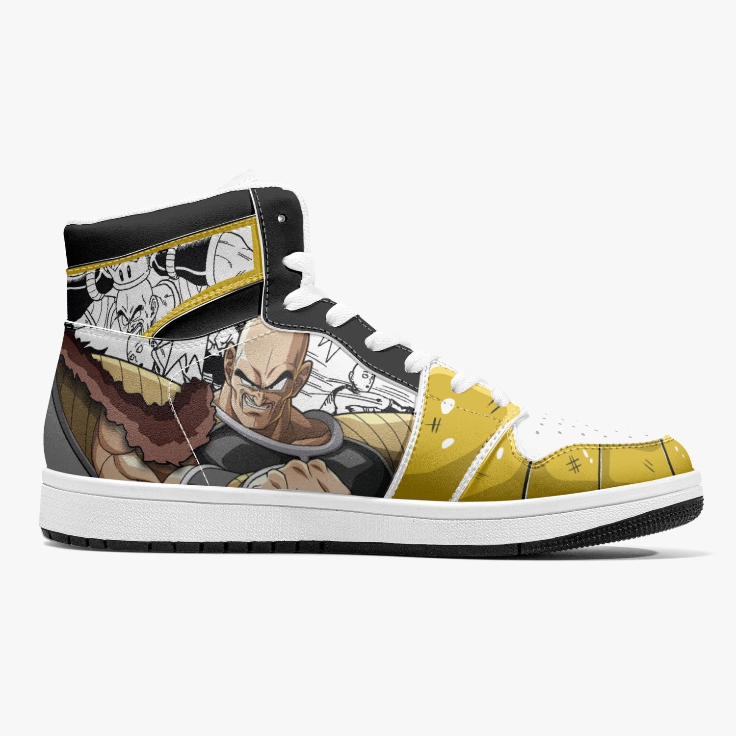 Vegeta and Nappa Dragon Ball Z Mid 1 Basketball Shoes