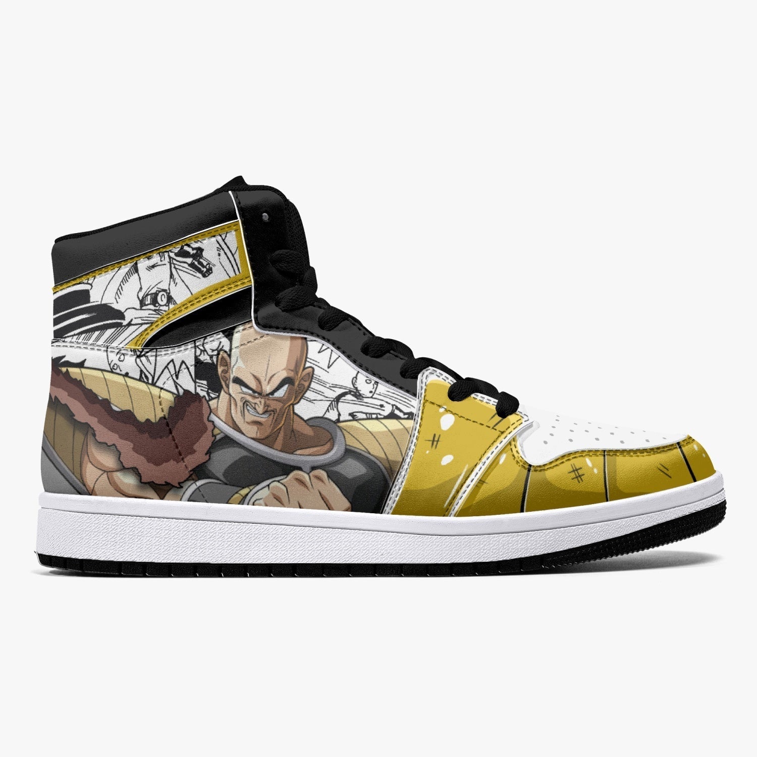 Vegeta and Nappa Dragon Ball Z Mid 1 Basketball Shoes