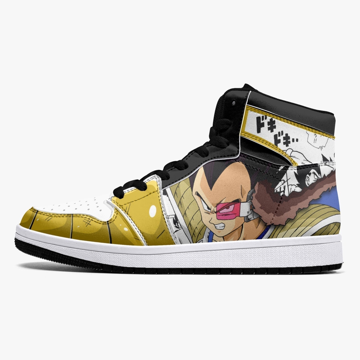 Vegeta and Nappa Dragon Ball Z Mid 1 Basketball Shoes