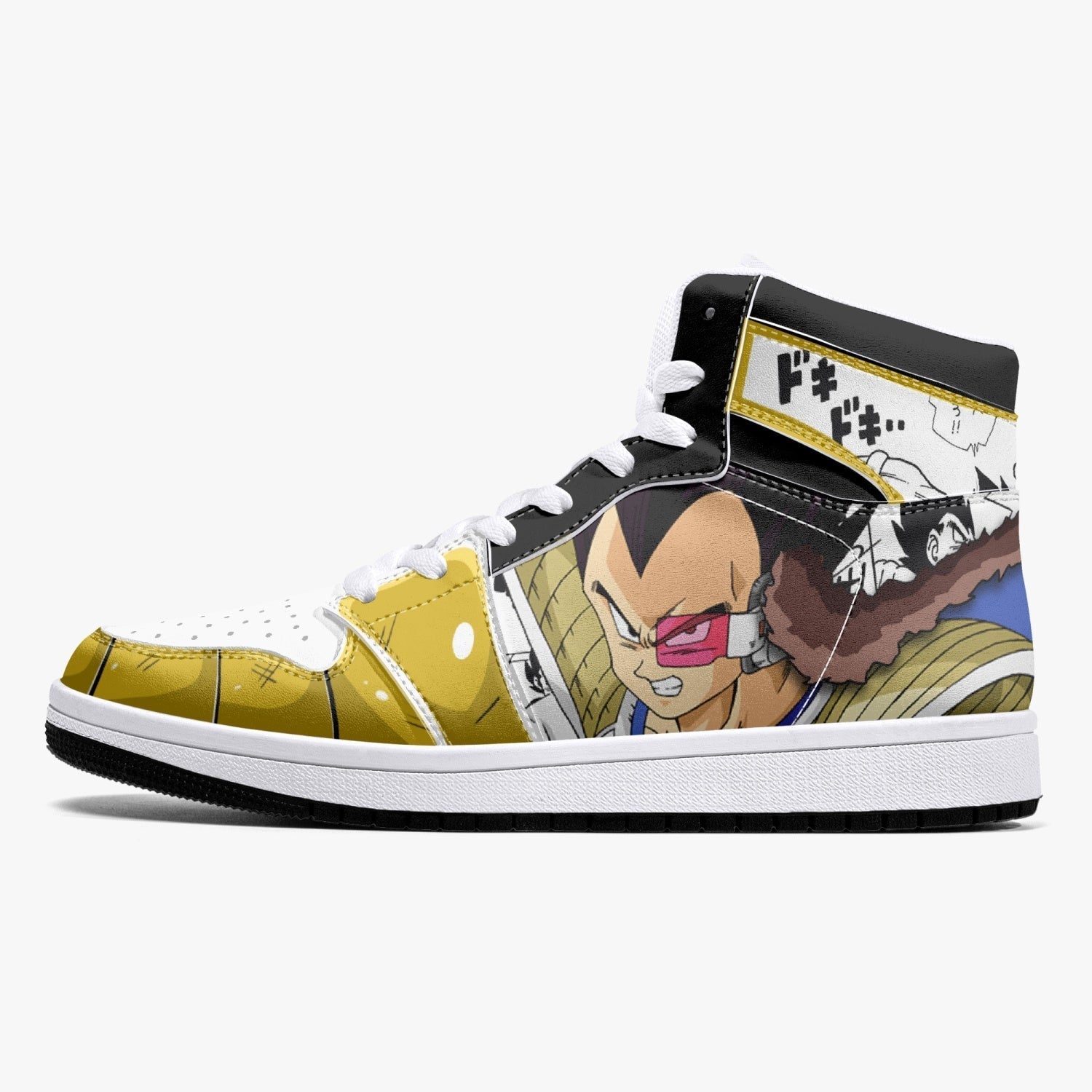 Vegeta and Nappa Dragon Ball Z Mid 1 Basketball Shoes