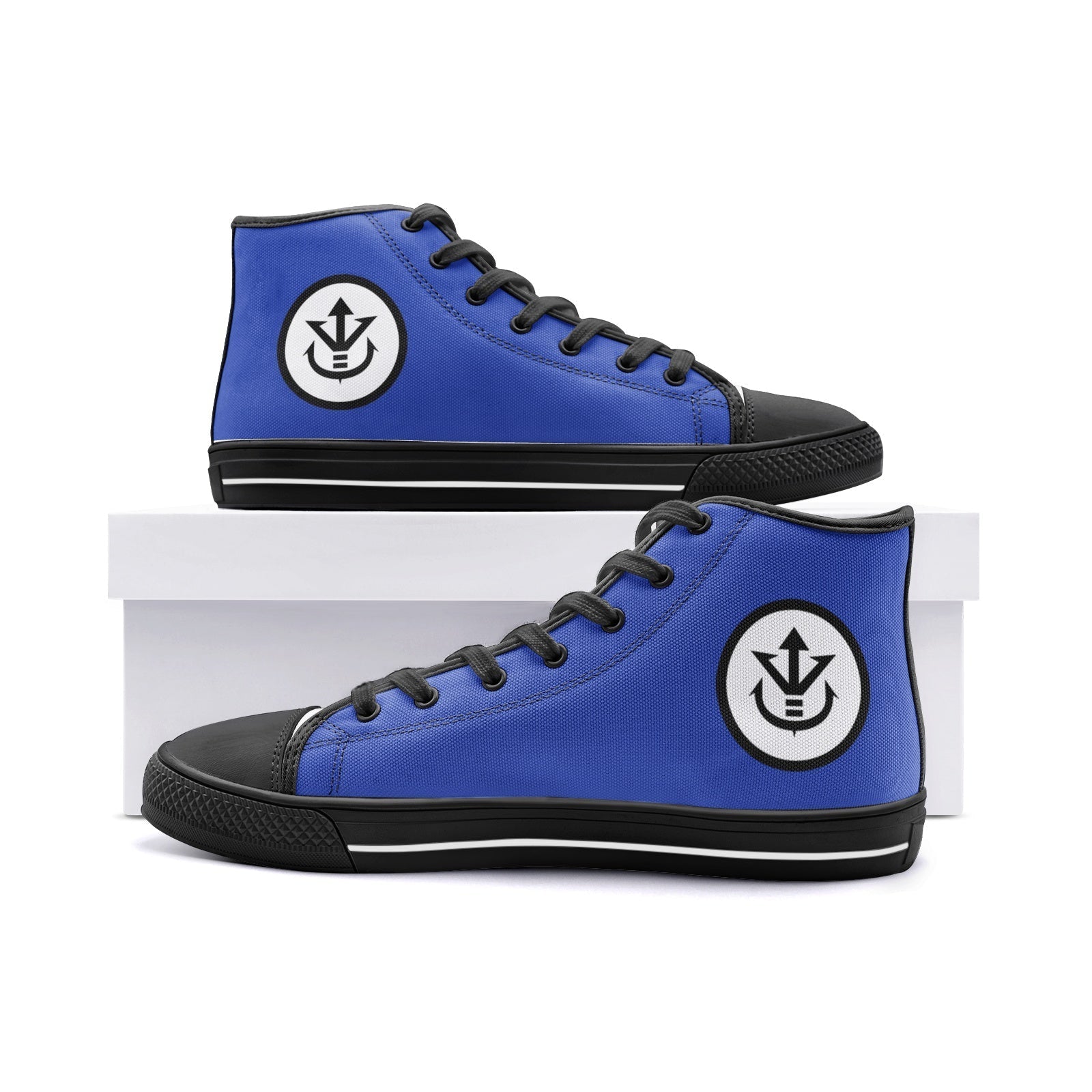 Vegeta Dragon Ball Z Classic High Top Canvas Shoes