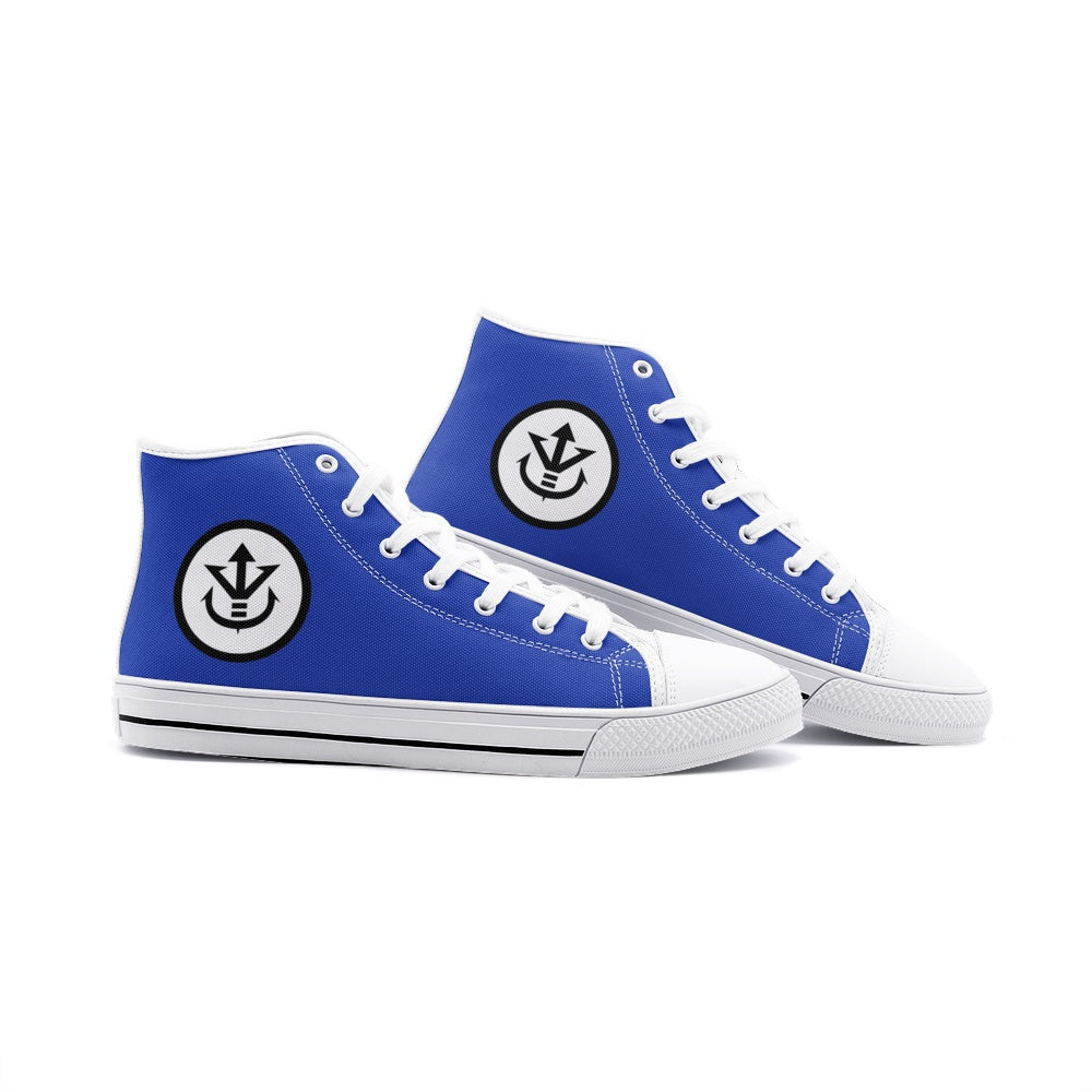 Vegeta Dragon Ball Z Classic High Top Canvas Shoes