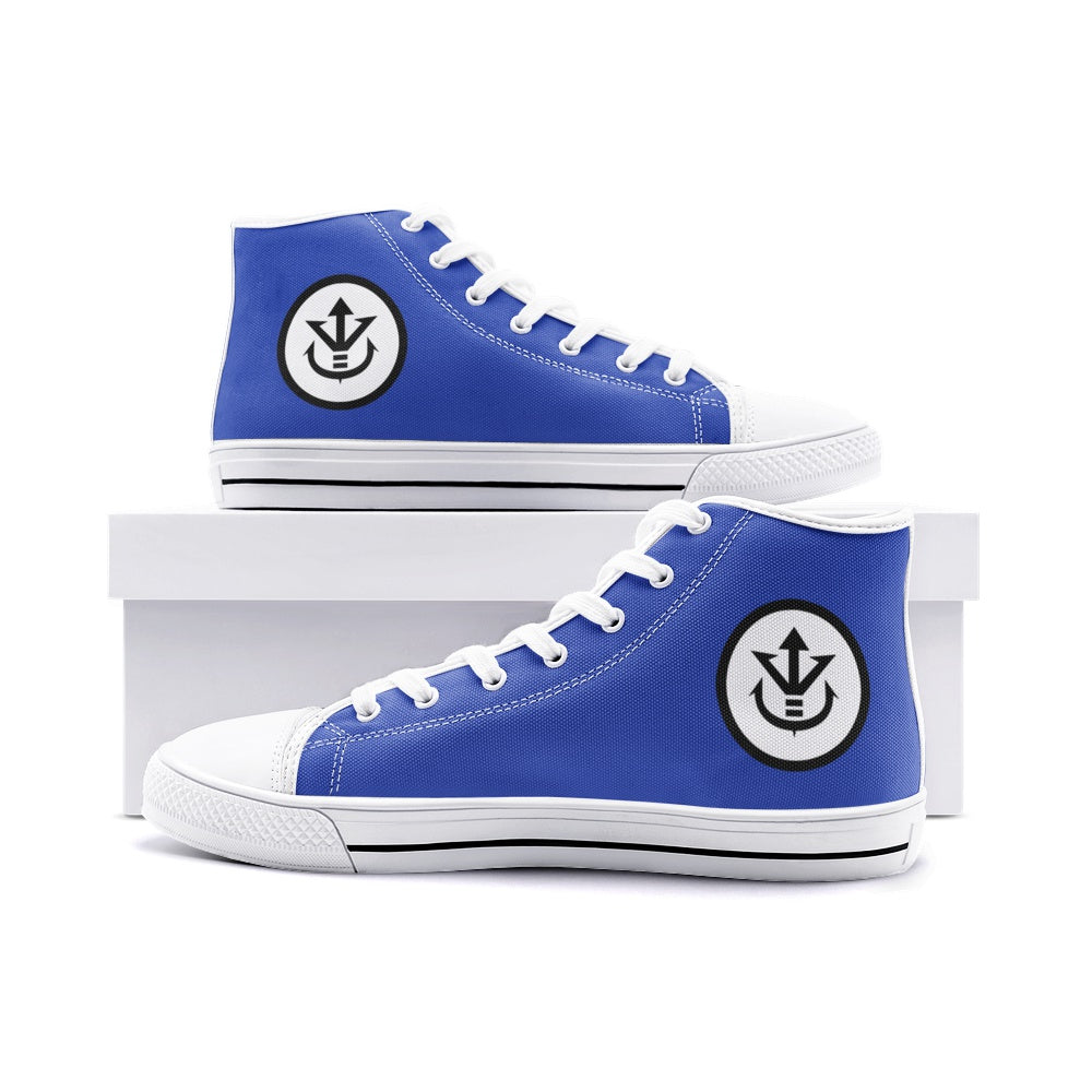 Vegeta Dragon Ball Z Classic High Top Canvas Shoes