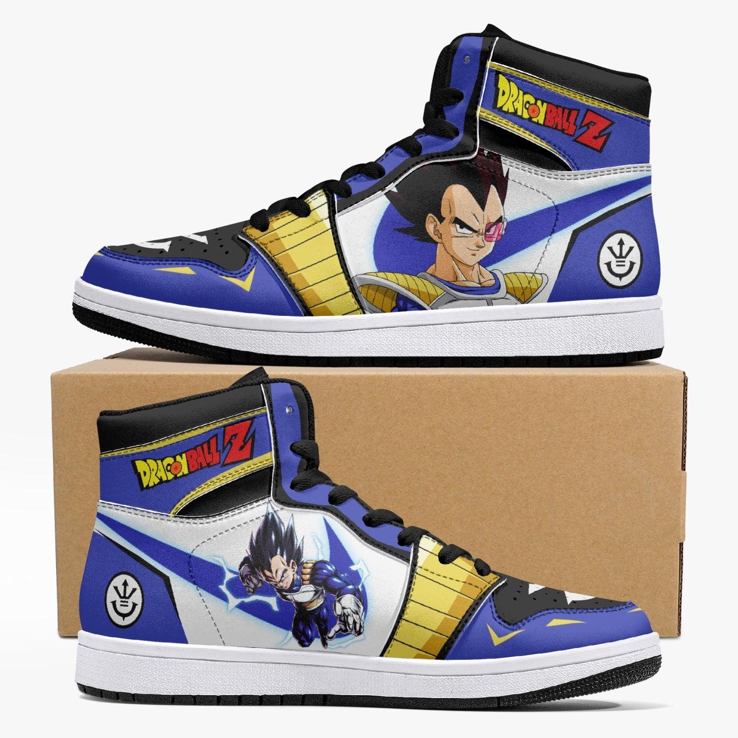 Vegeta Dragon Ball Z Mid 1 Basketball Shoes