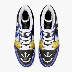 Vegeta Dragon Ball Z Mid 1 Basketball Shoes