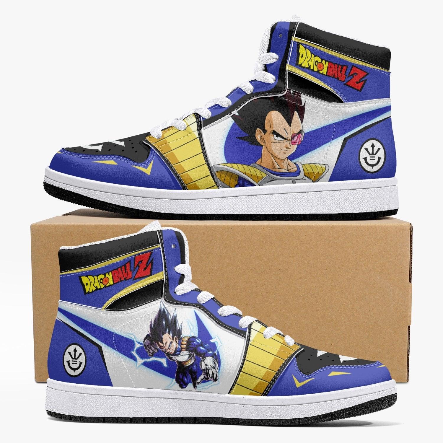 Vegeta Dragon Ball Z Mid 1 Basketball Shoes