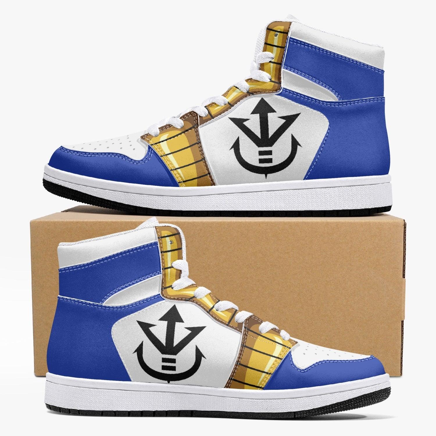 Vegeta Saiyan Pride Mid 1 Basketball Shoes