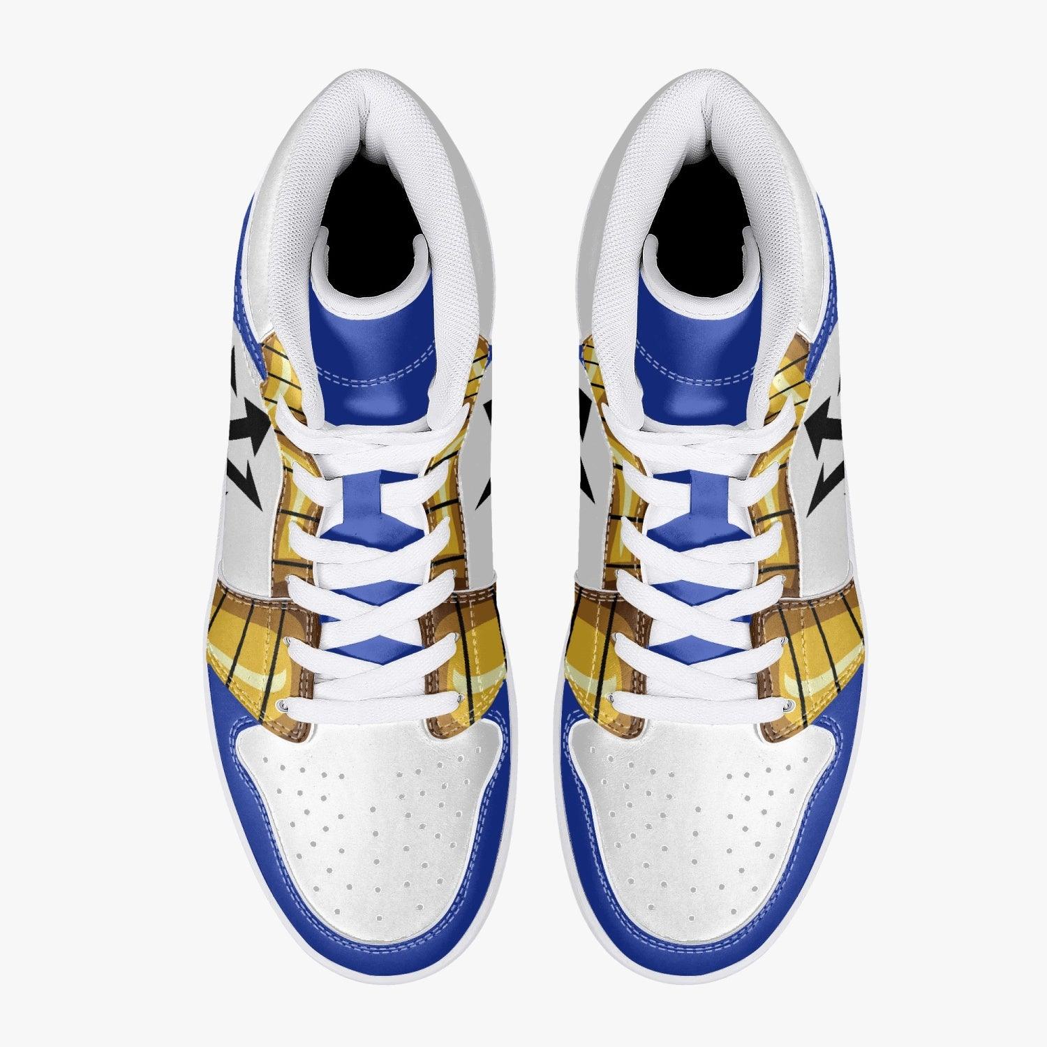 Vegeta Saiyan Pride Mid 1 Basketball Shoes