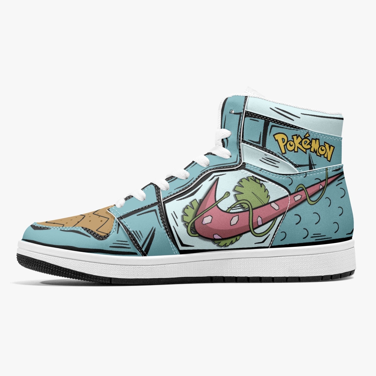 Venosaur Pokemon Mid 1 Basketball Shoes