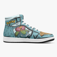 Venosaur Pokemon Mid 1 Basketball Shoes