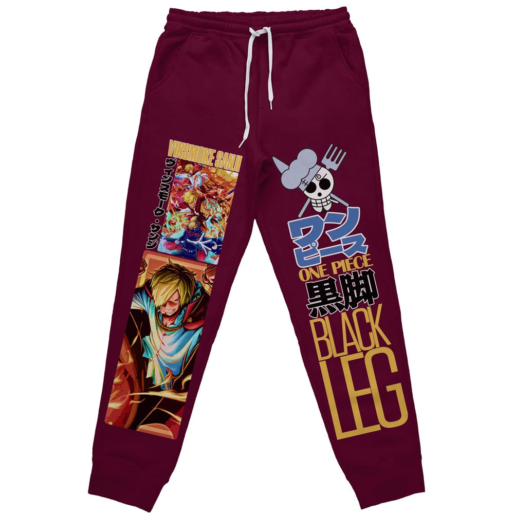 Vinsmoke Sanji V2 One Piece" Streetwear Sweatpants