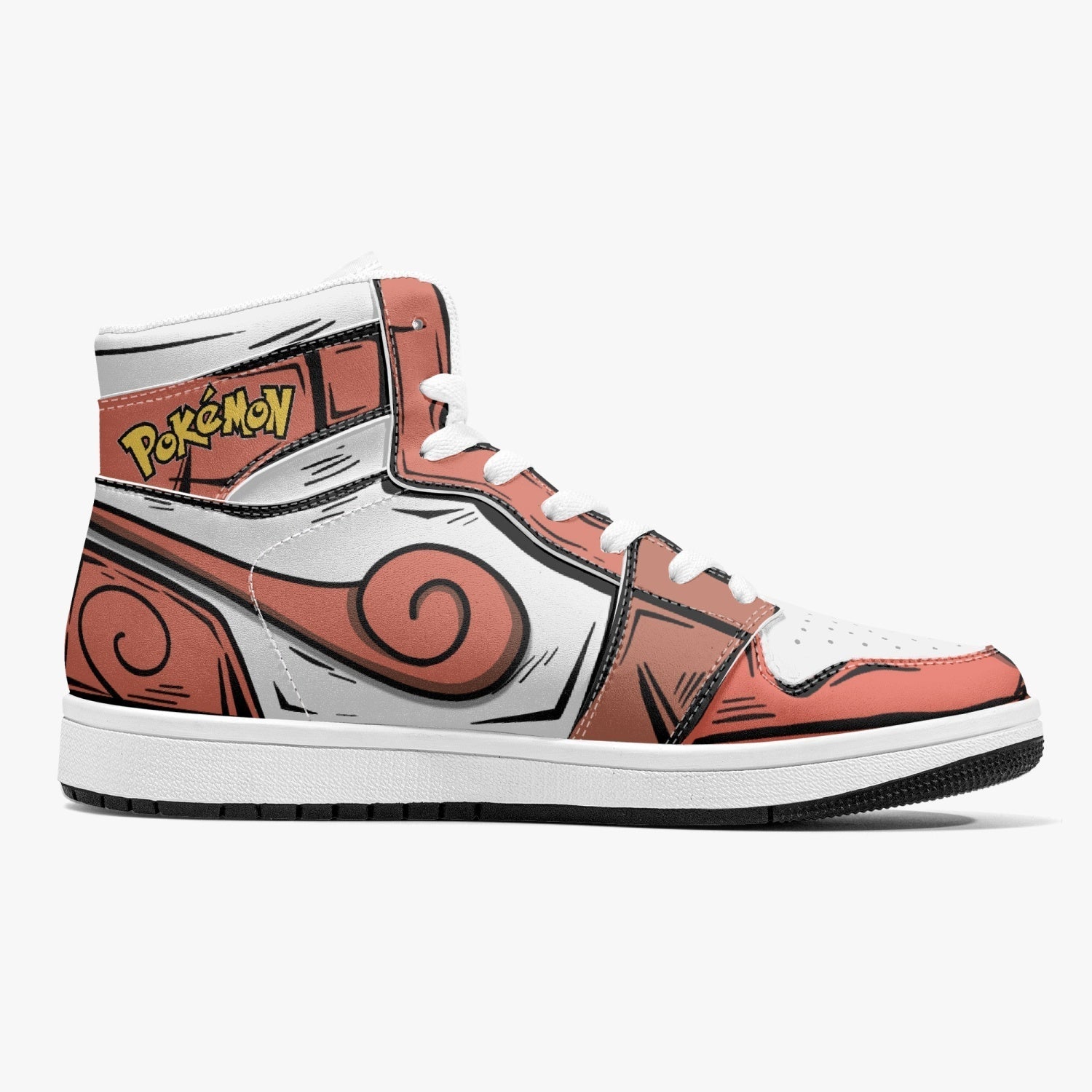 Vulpix Pokemon Mid 1 Basketball Shoes for Kids