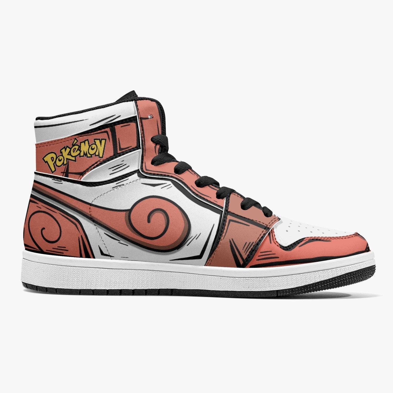 Vulpix Pokemon Mid 1 Basketball Shoes for Kids