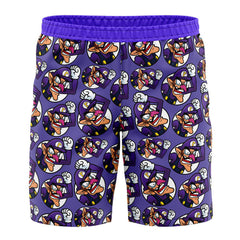 Waluigi Super Mario Board" Shorts Swim Trunks