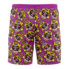 Wario Super Mario Board Shorts Swim Trunks