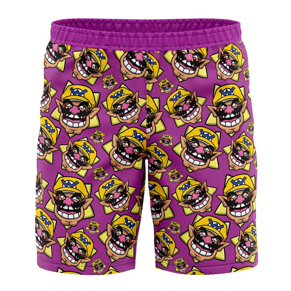 Wario Super Mario Board" Shorts Swim Trunks