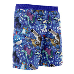 Water Type Pokemon Pokemon Board Shorts Swim Trunks