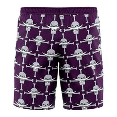 Whitebeard Jolly Roger One Piece Board Shorts Swim Trunks