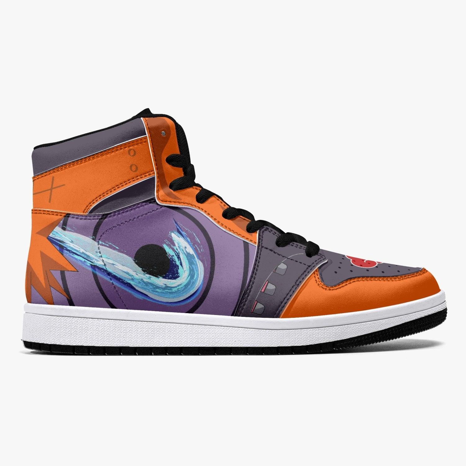 Yahiko Akatsuki Naruto Mid 1 Basketball Shoes for Kids