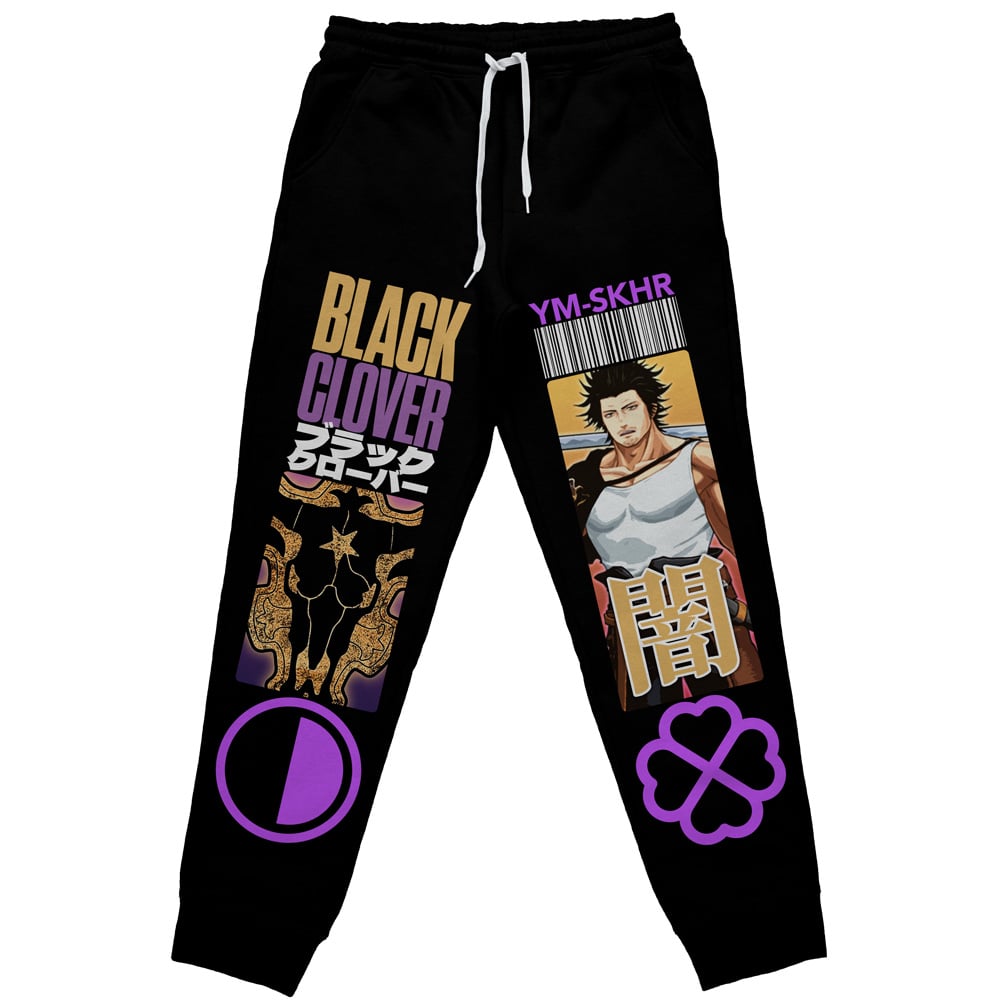 Yami Sukehiro V2 Black Clover" Streetwear Sweatpants