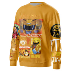 Yellow Ranger Mighty Morphin Power Rangers Streetwear Sweatshirt