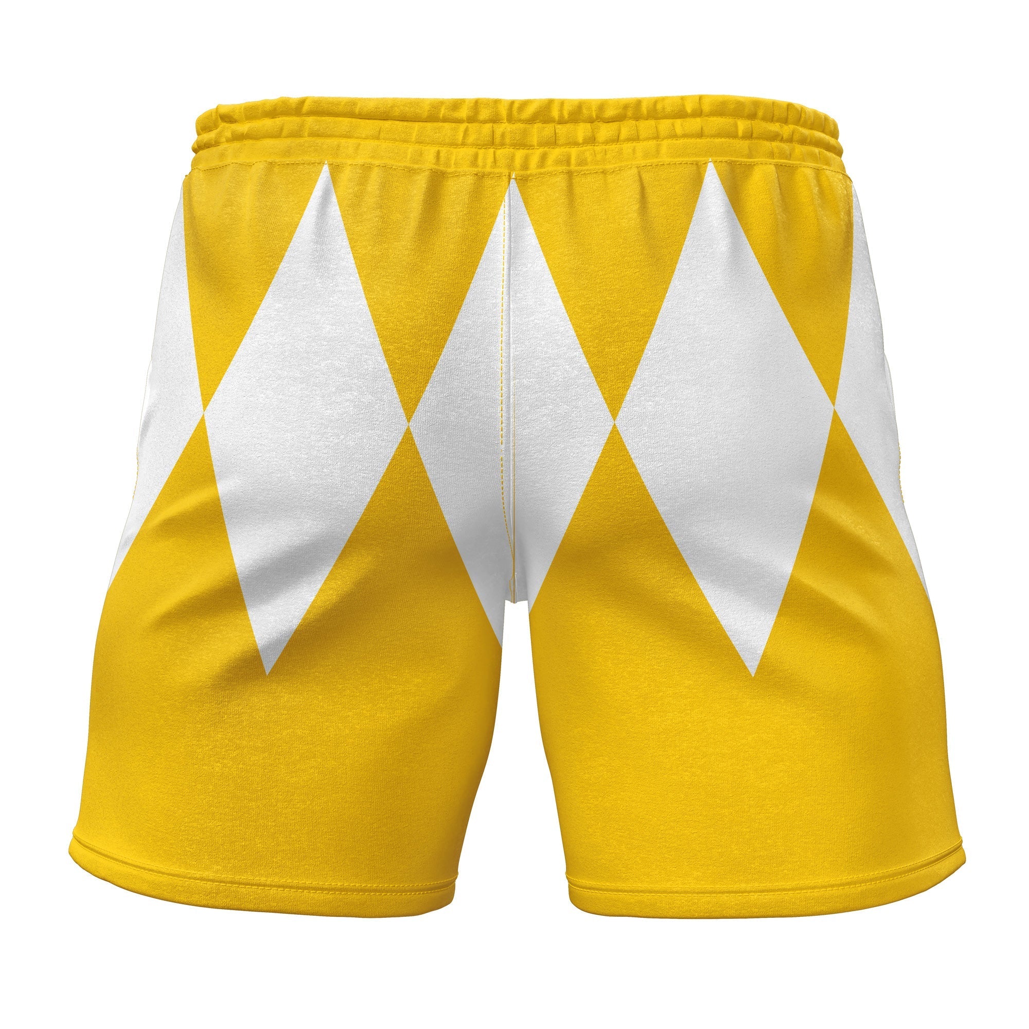 Yellow Ranger Mighty Morphin Power Rangers Gym Shorts