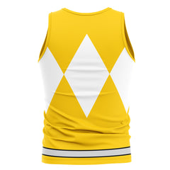 Yellow Ranger Mighty Morphin Power Rangers Tank Top