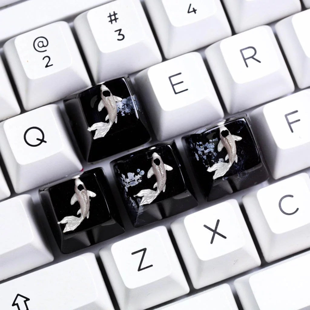 Yin Yang Koi keycap - Hirosart