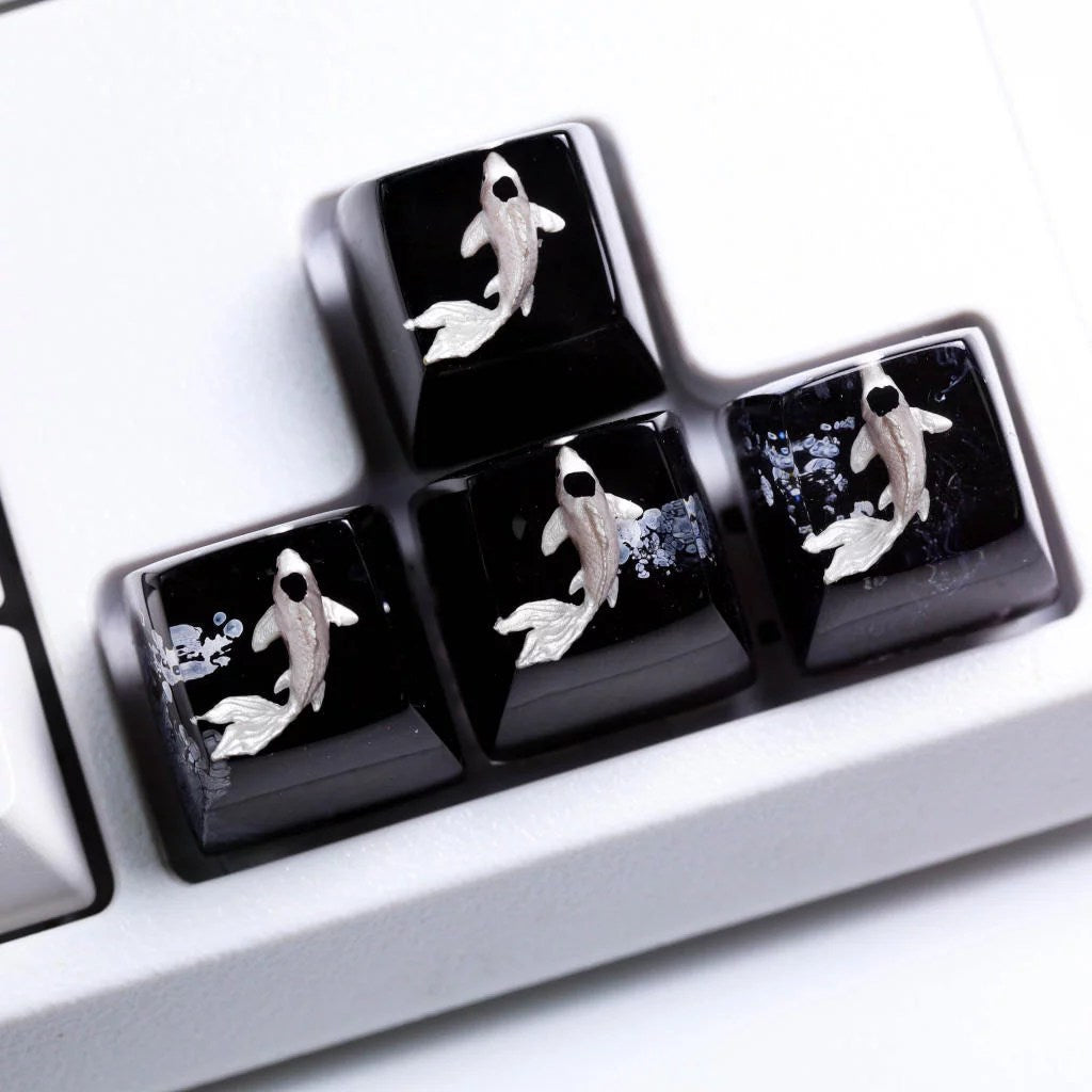 Yin Yang Koi keycap - Hirosart