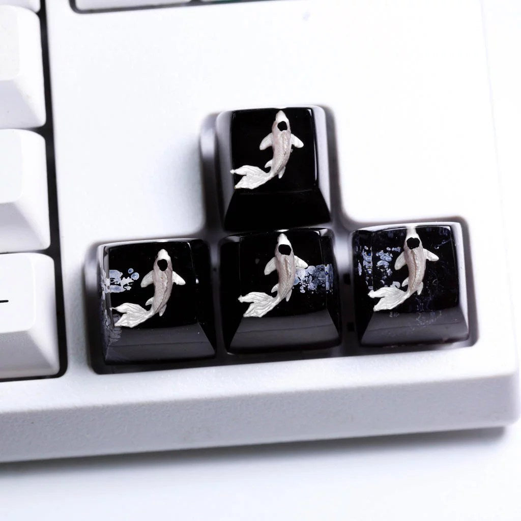 Yin Yang Koi keycap - Hirosart