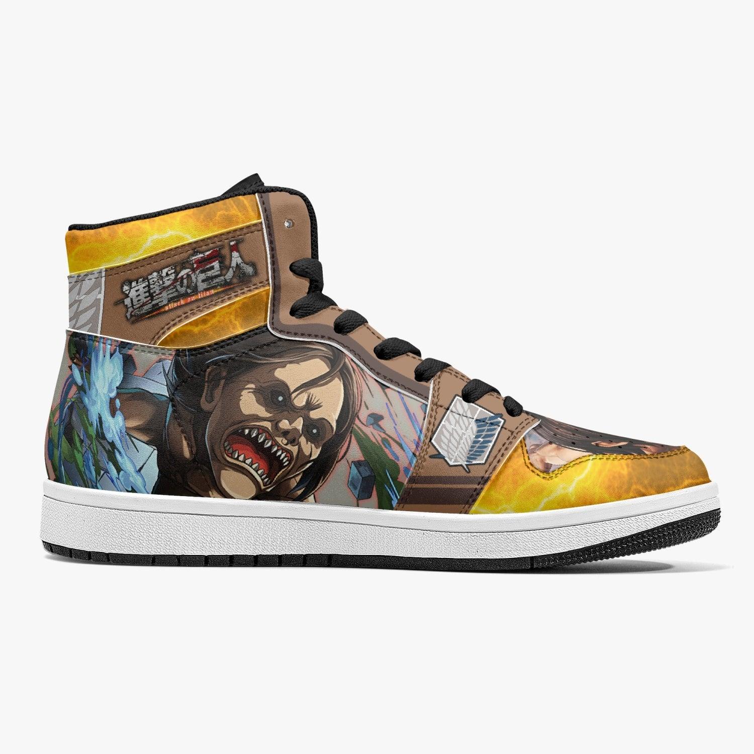 Ymir Jaw Titan Attack on Titan Mid 1 Basketball Shoes for Kids