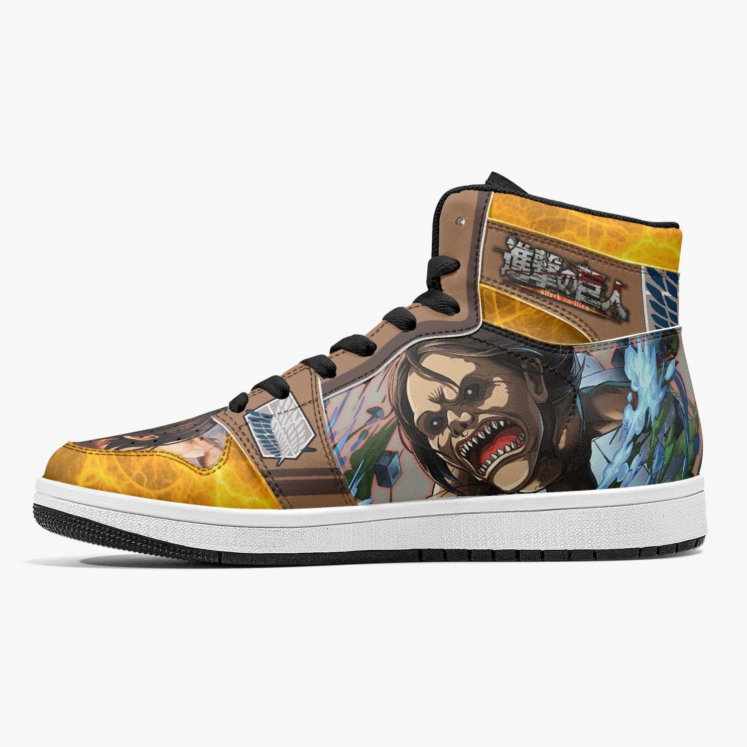 Ymir Jaw Titan Attack on Titan Mid 1 Basketball Shoes for Kids