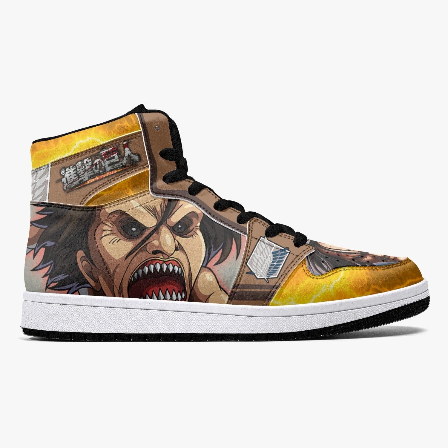 Ymir Jaw Titan Attack on Titan Mid 1 Basketball Shoes for Kids