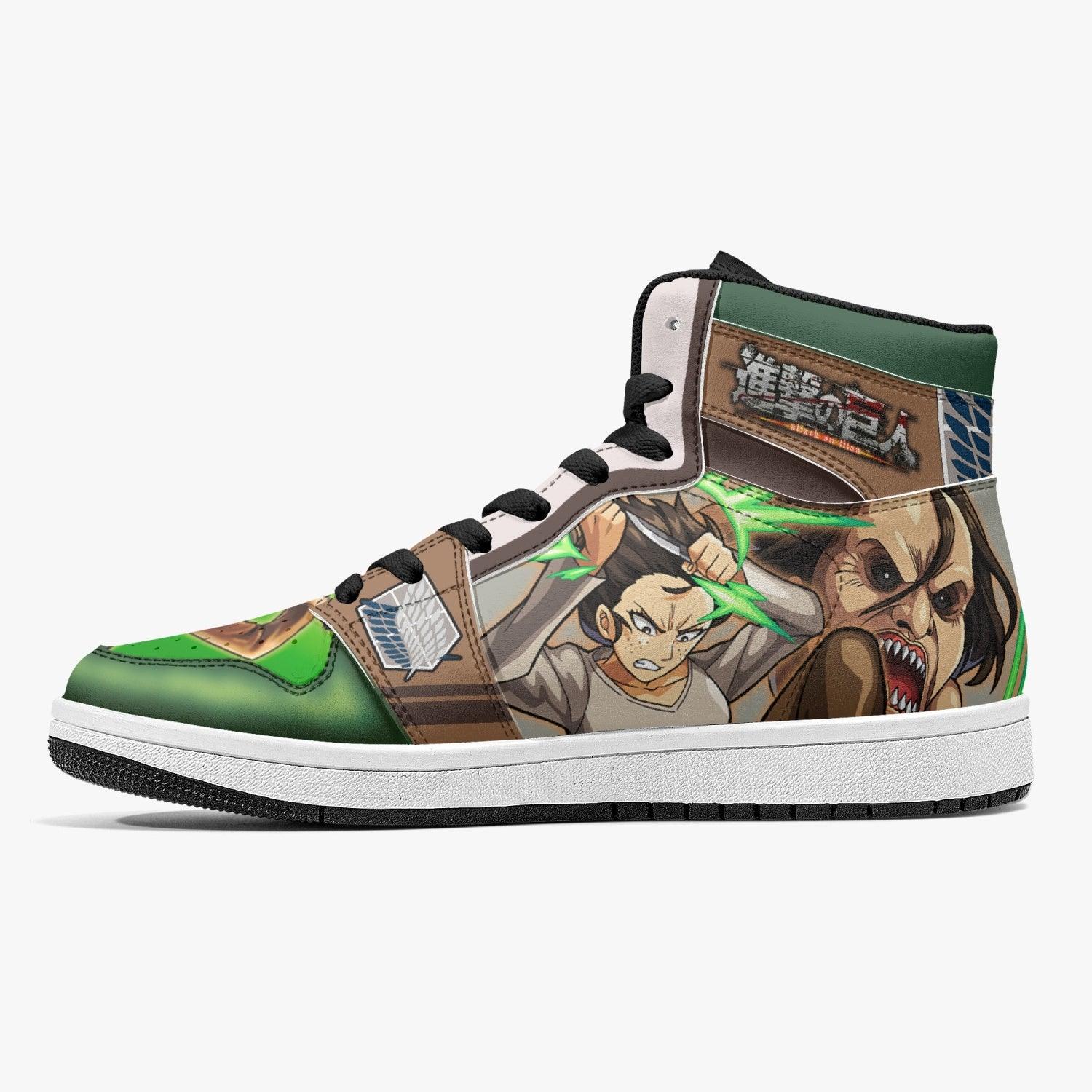 Ymir Revelation Attack on Titan Mid 1 Basketball Shoes for Kids