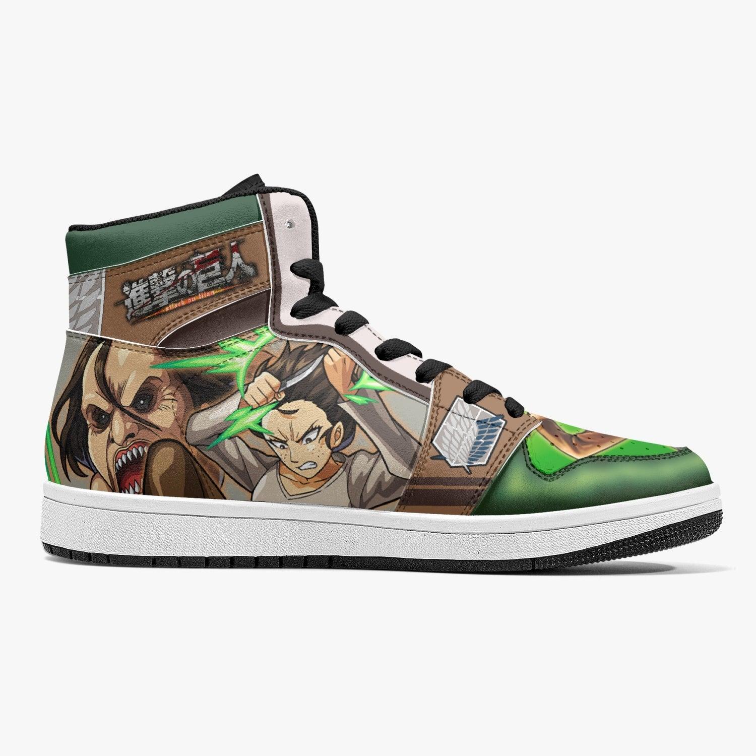 Ymir Revelation Attack on Titan Mid 1 Basketball Shoes for Kids