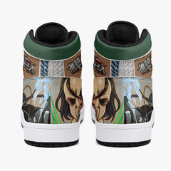 Ymir Revelation Attack on Titan Mid 1 Basketball Shoes for Kids