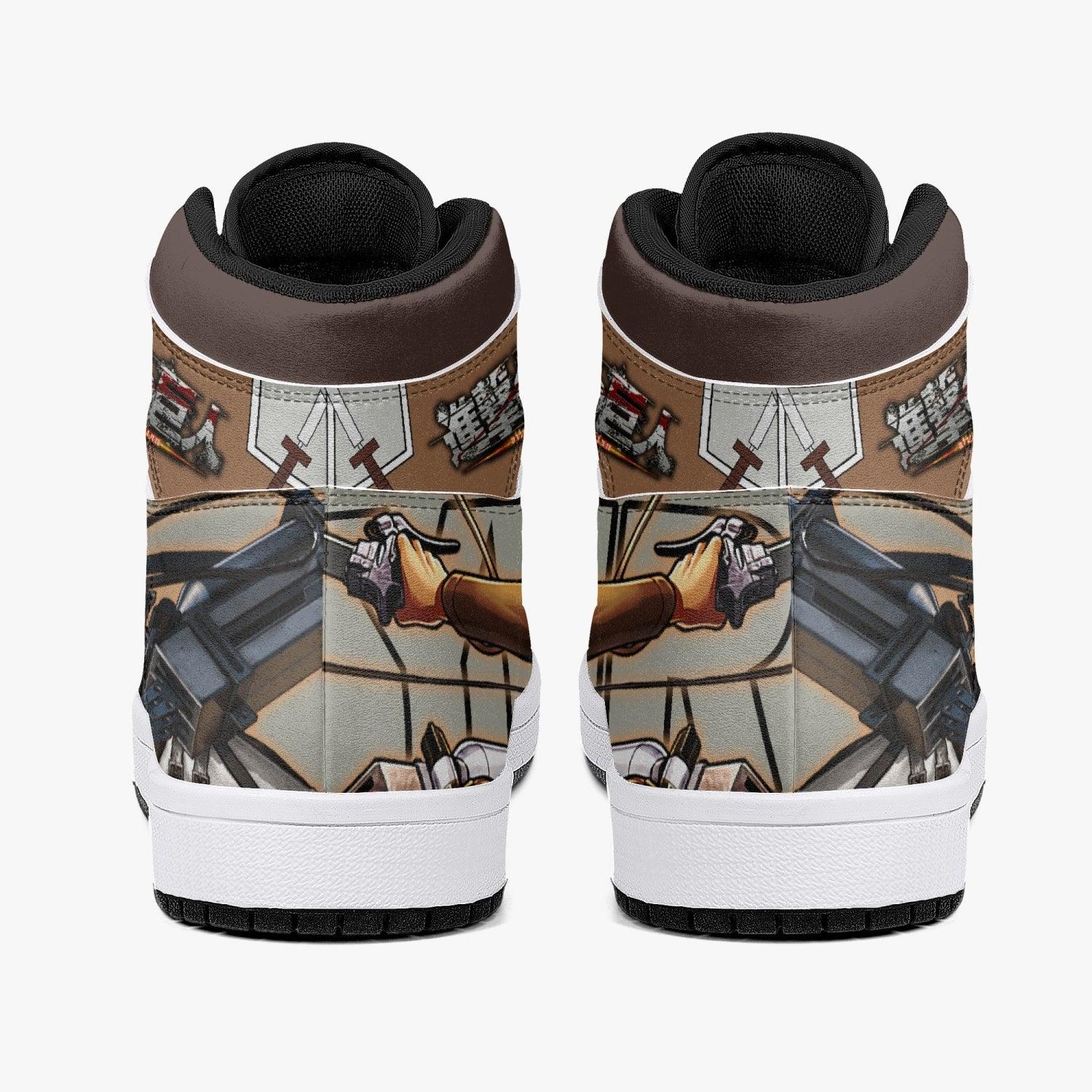 Ymir Training Corps Attack on Titan Mid 1 Basketball Shoes for Kids