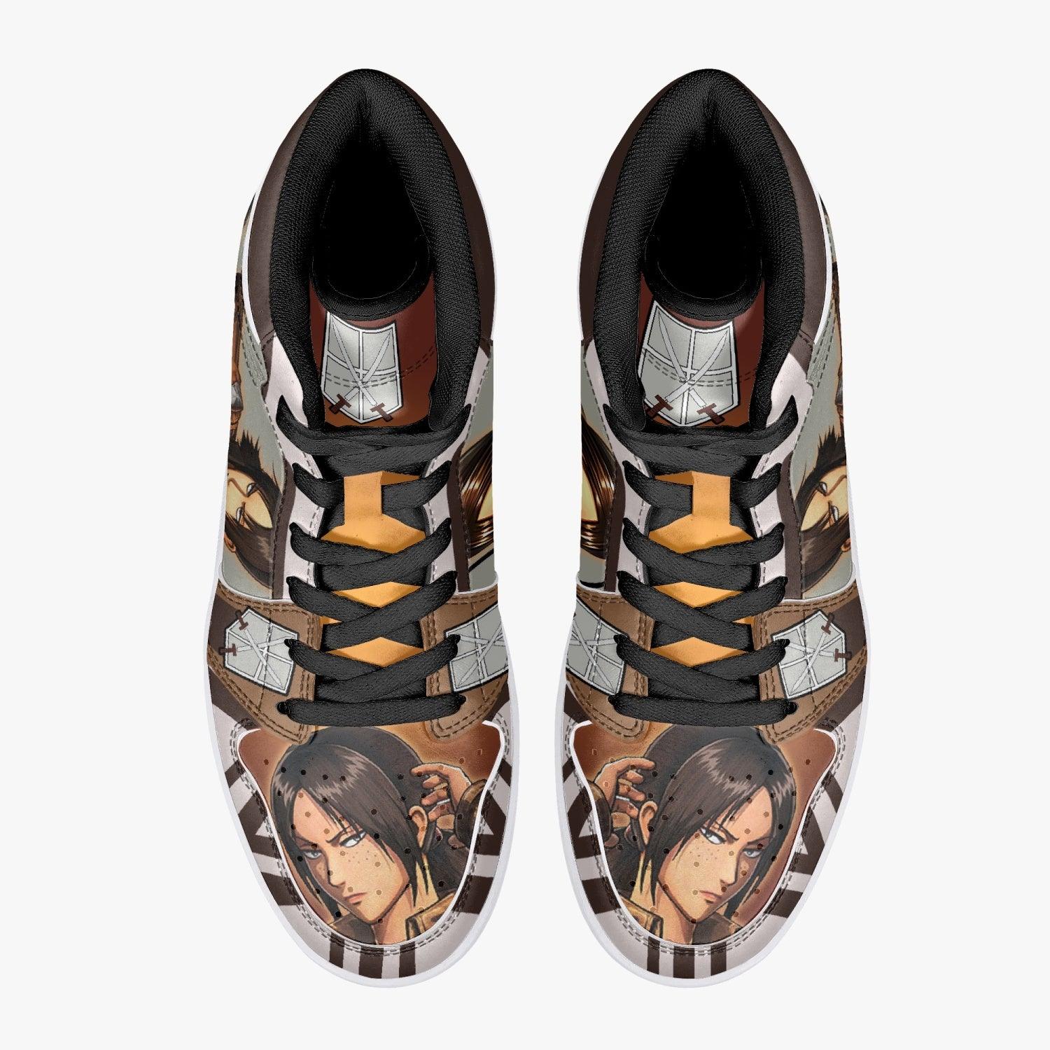 Ymir Training Corps Shingeki no Kyojin Mid 1 Basketball Shoes for Kids