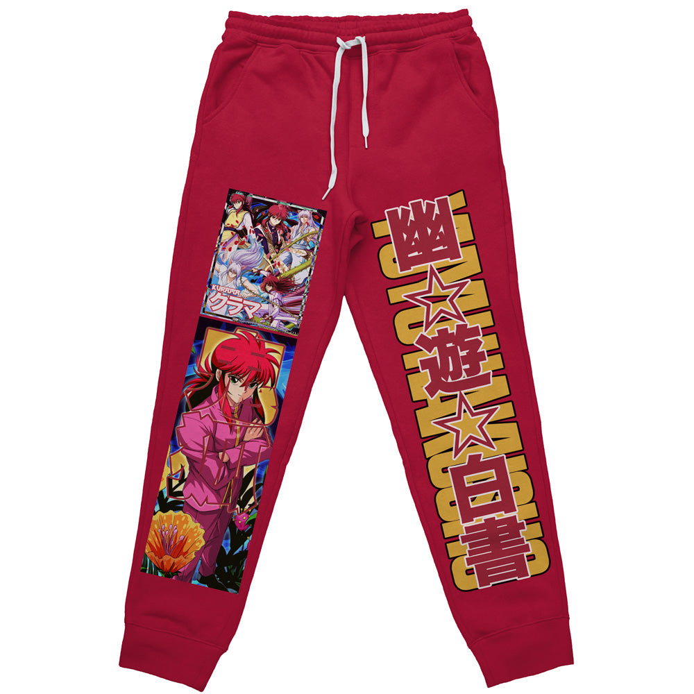 Yoko Kurama Yuyu Hakusho" Streetwear Sweatpants