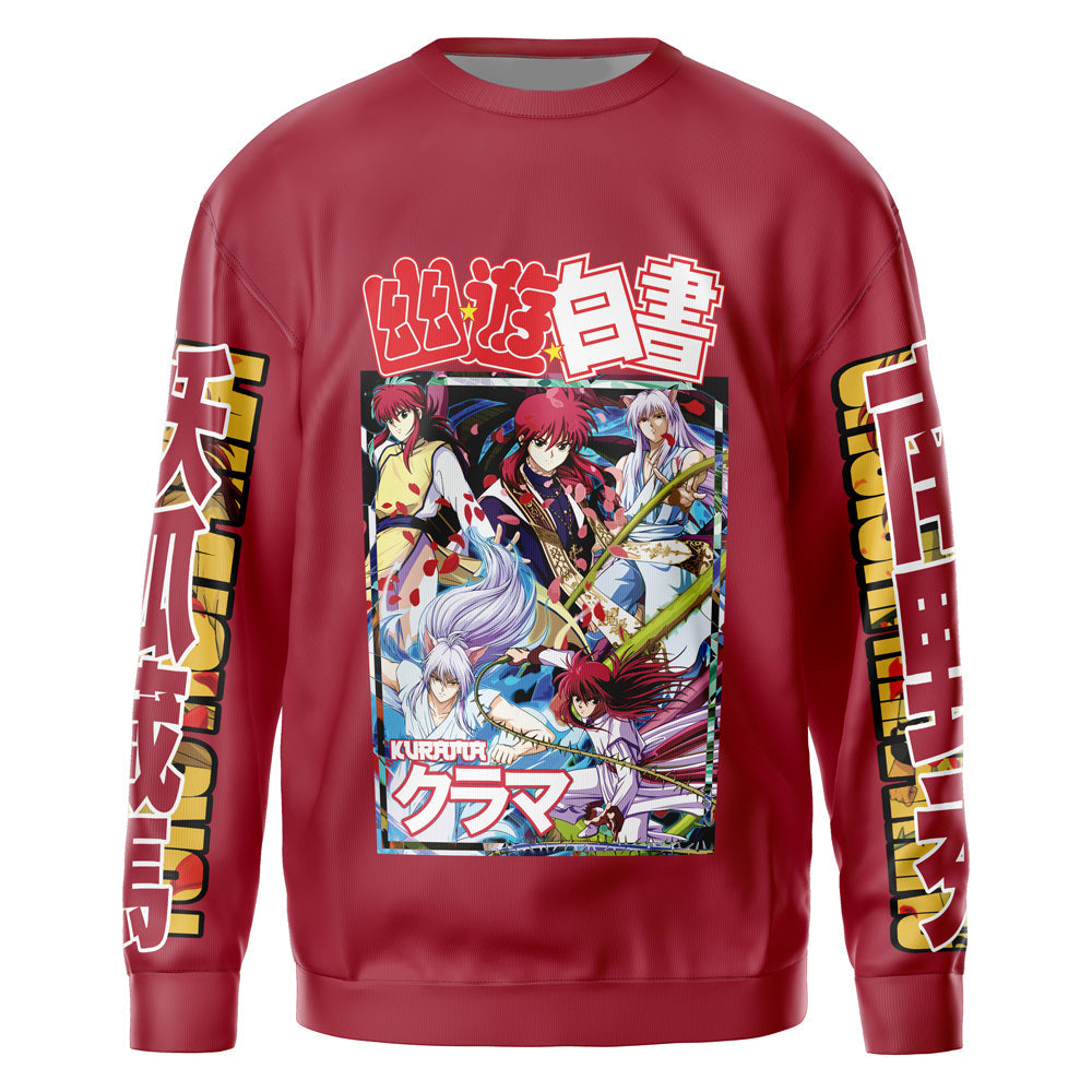 Yoko Kurama Yuyu Hakusho" Streetwear Sweatshirt