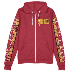 Yoko Kurama Yuyu Hakusho Streetwear Zip Hoodie Jacket