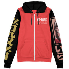 Yor Forger Spy x Family Streetwear Zip Hoodie Jacket
