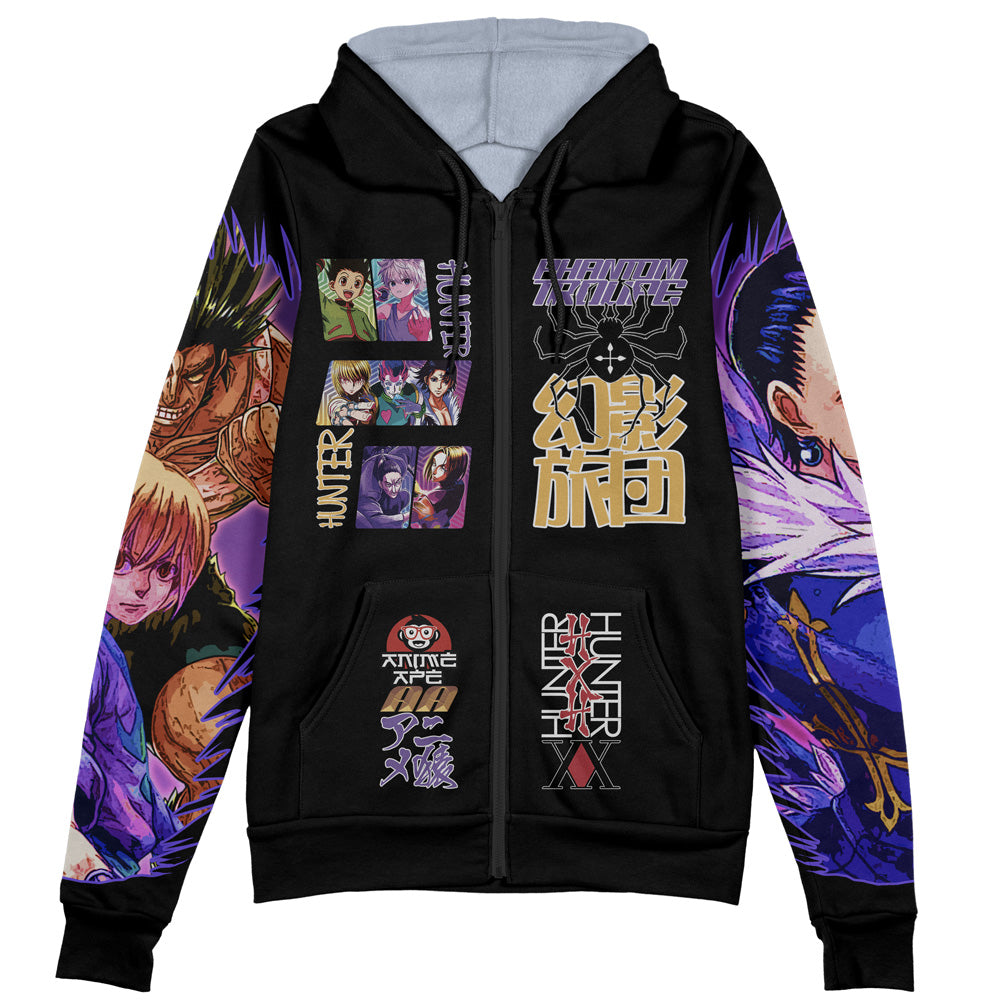 Yorknew City Arc Hunter x Hunter Streetwear Zip Hoodie Jacket