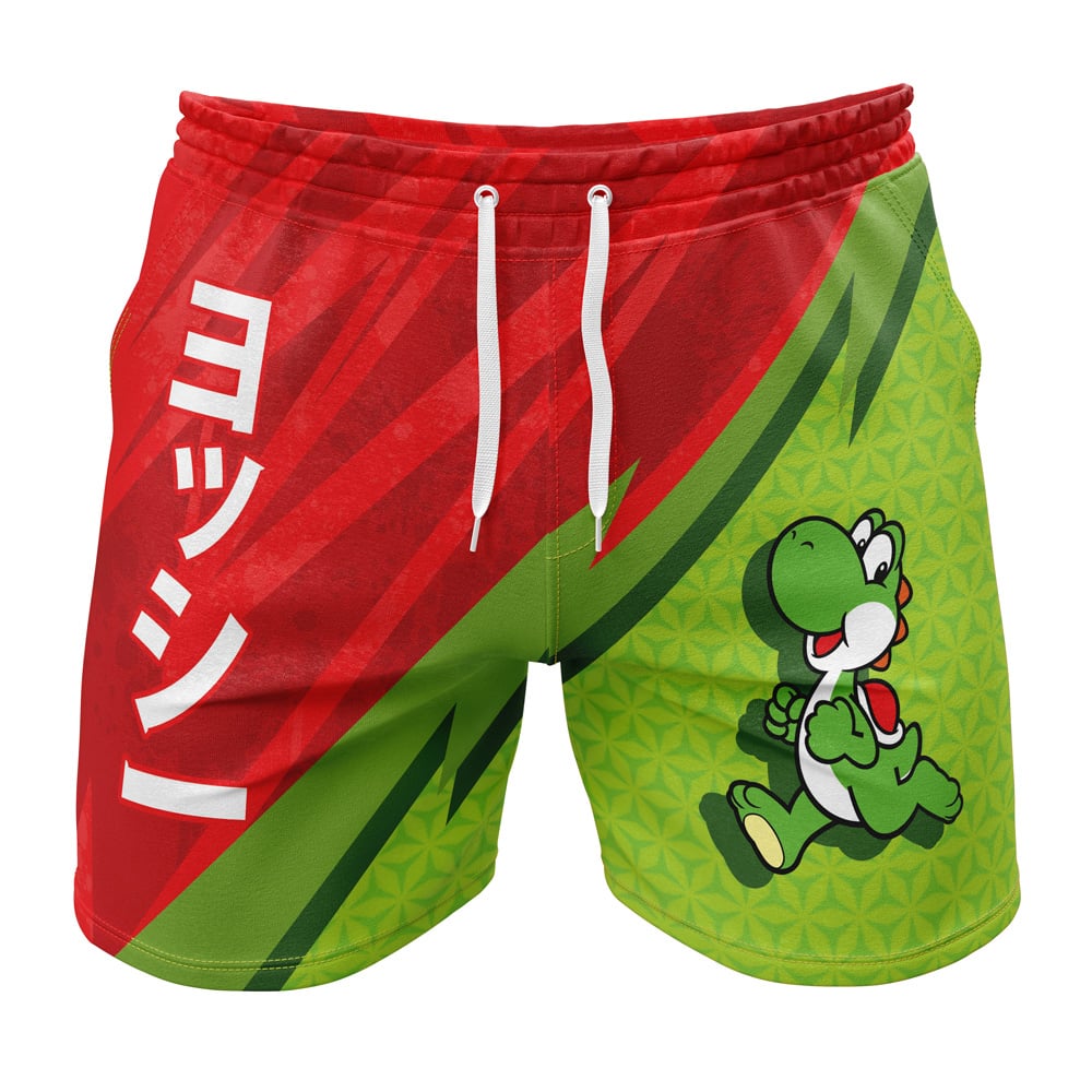 Yoshi Super Mario Bros Gym Shorts