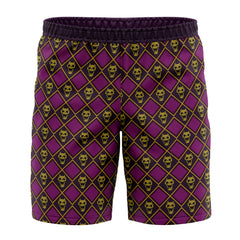 Yoshikage Kira Killer Queen Jojo's Bizarre Adventure Board" Shorts Swim Trunks