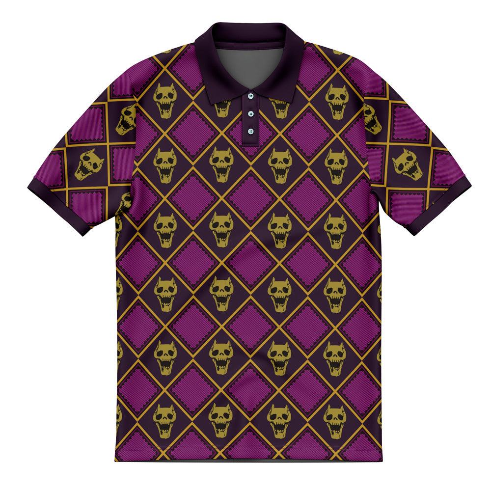 Yoshikage Kira Killer Queen Jojo's Bizarre Adventure Polo Shirt